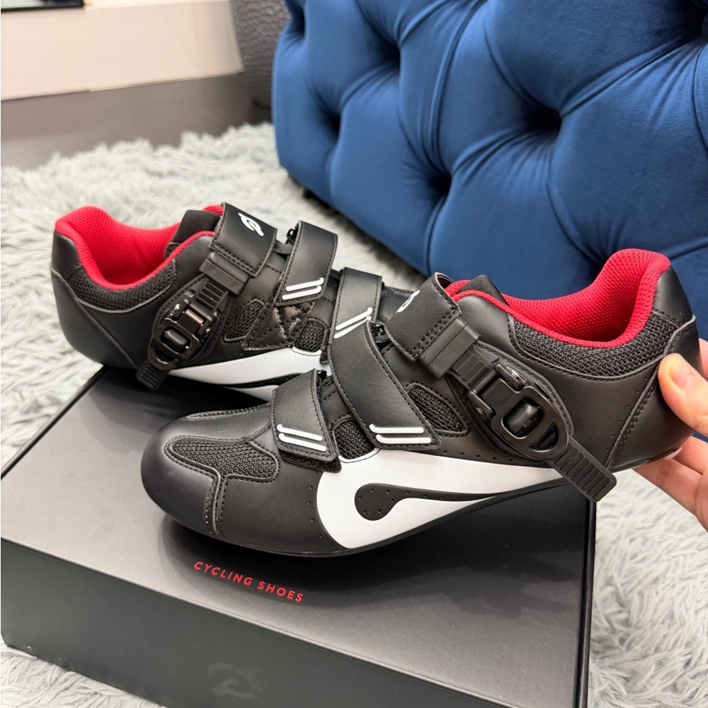 Peloton Black and White Sneakers